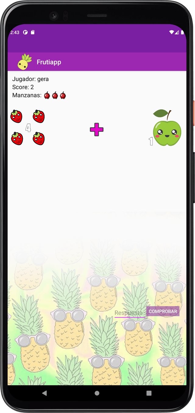 Math game for kids
