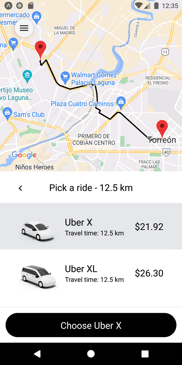 Uber clone
